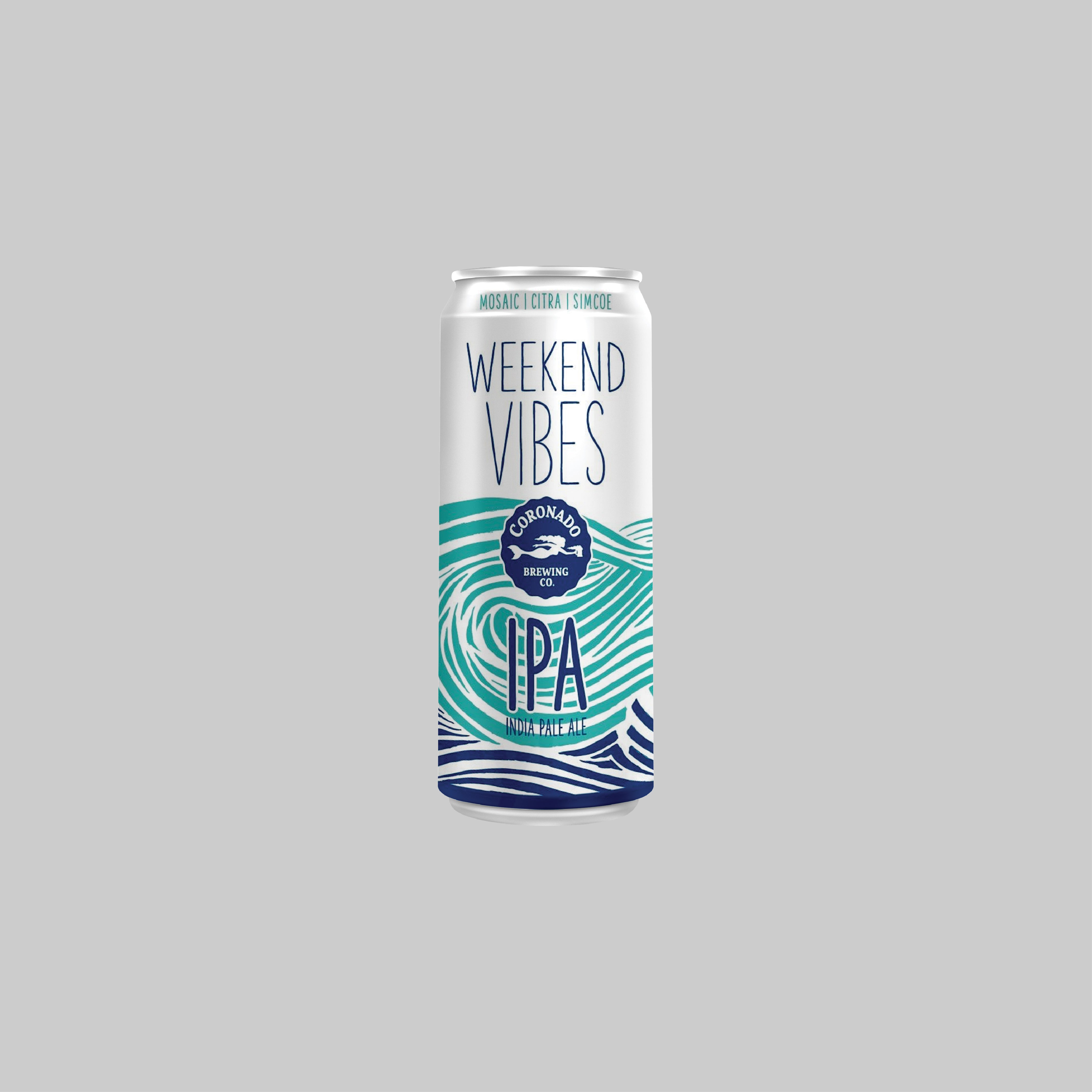 Coronado Weekend Vibes American IPA Can 473ml 6.8% - Time2Drink